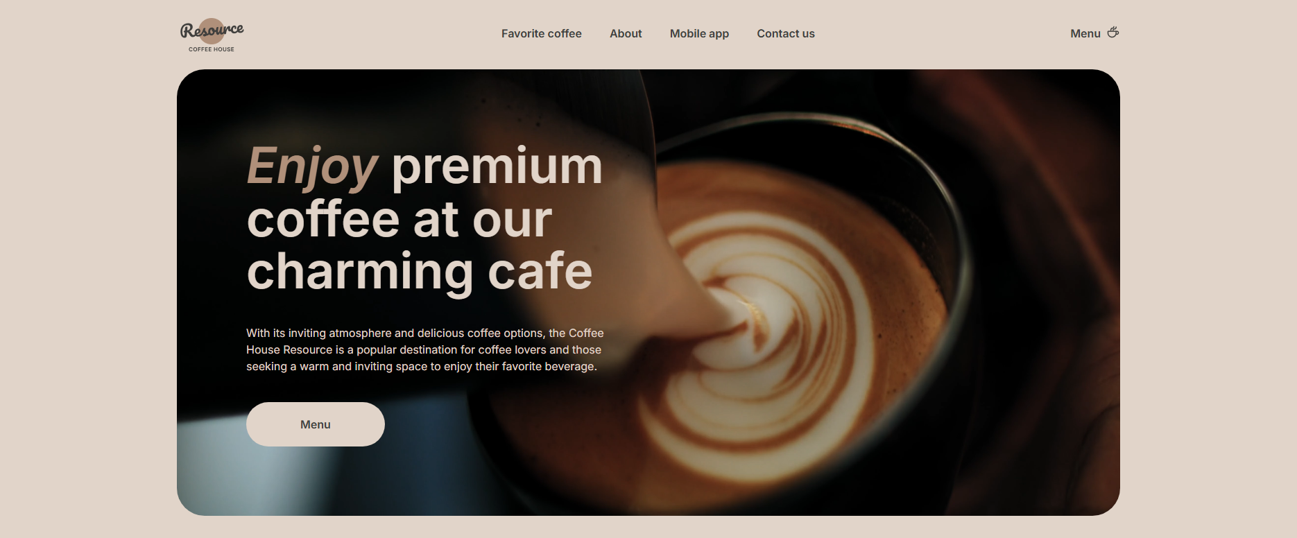 coffee house project